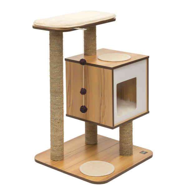 Arbre à chat - Meuble Catit Vesper Base, noyer