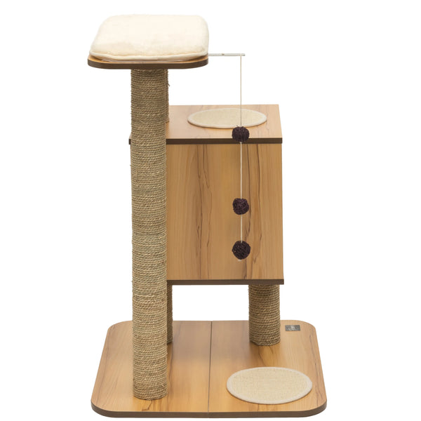 Arbre à chat - Meuble Catit Vesper Base, noyer