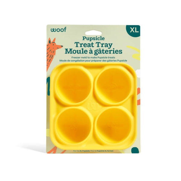 Moule à gâteries pour chien Pupsicle jaune