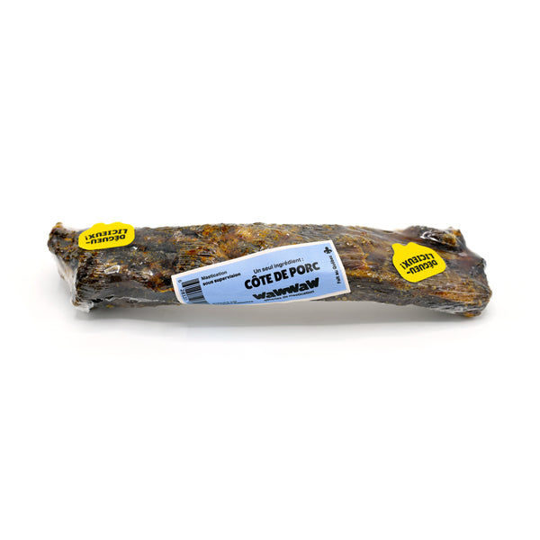 Côte de porc pour chien