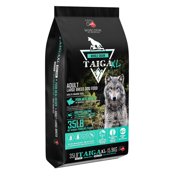 Nourriture pour chien formule xl - grains entiers au porc pour grandes races 15.9 kg - Animatout