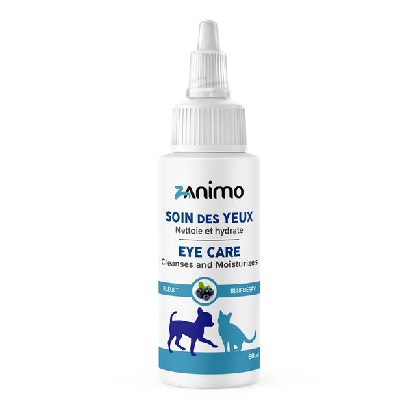 Soin des yeux - nettoyant fréquent pour chiens et chats