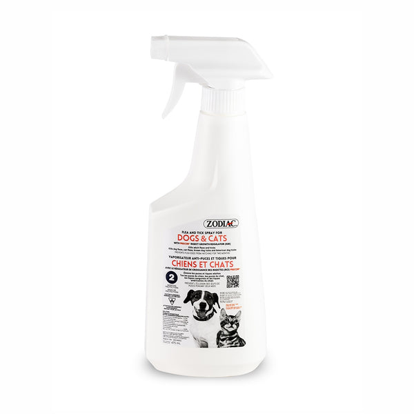 Vaporisateur anti-puces et tiques pour chiens et chats