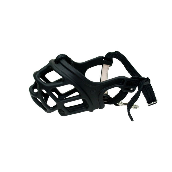 Muselière Alpha Zeus pour chien en caoutchouc thermoplastique flexible