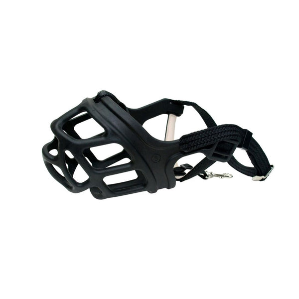 Muselière Alpha Zeus pour chien en caoutchouc thermoplastique flexible