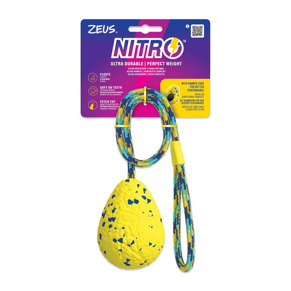 Jouet Nitro Zeus, fronde lestée avec corde, 9,2 cm (3,6 po)