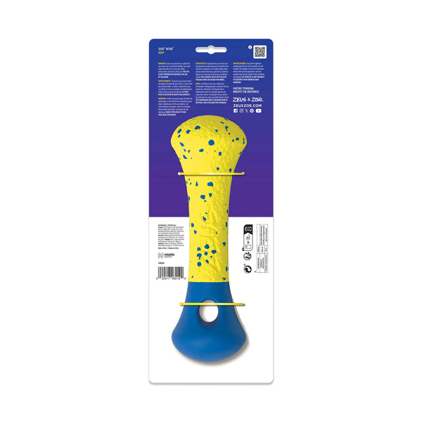 Jouet Nitro Zeus, bouée lestée avec corde, 26 cm (10 po)