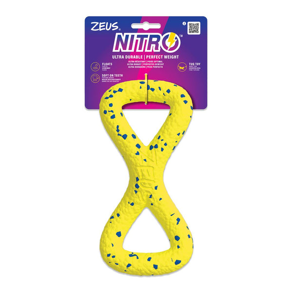 Jouet Nitro Zeus, anneaux en 8 à tirer, 22 cm (8,6 po)