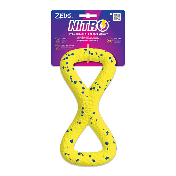 Jouet Nitro Zeus, anneaux en 8 à tirer, 22 cm (8,6 po)