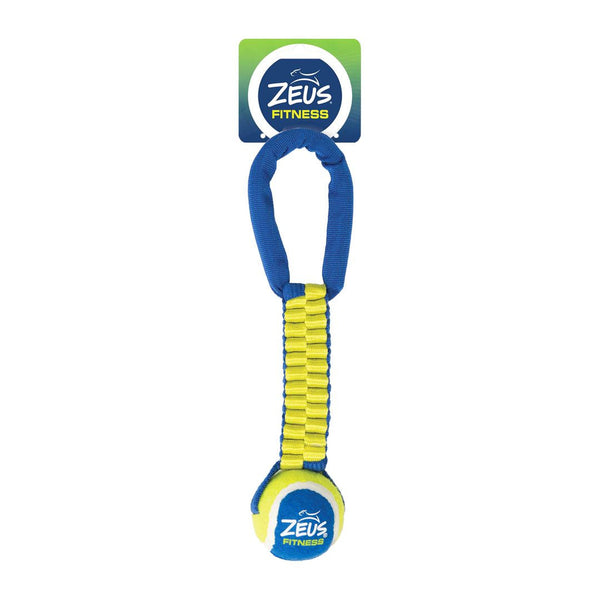 Jouet Fitness Zeus, balle de tennis avec scoubidou balistique à tirer, 30,5 cm (12 po)