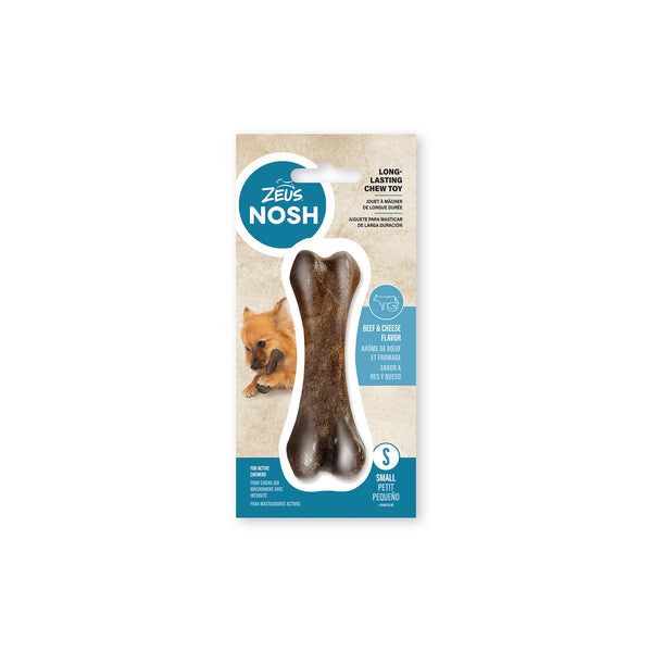 Nosh os à mâcher robust pour chien, arôme de bœuf et fromage - Animatout