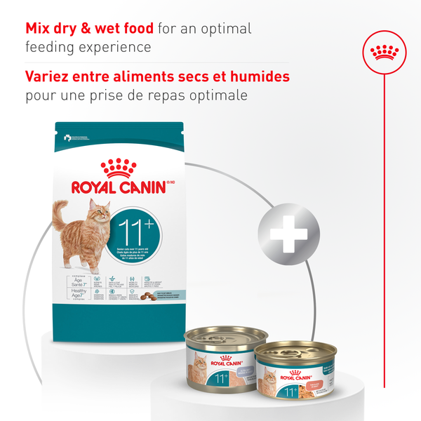 ÂGÉ 11+ nourriture sèche pour chats, 2.73 kg, (6 lb)