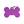 Médaille Basic Os Violet en Aluminium