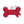 Médaille pour chien Basic Handmade Os Rouge XL