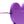 Médaille Basic Cercle Violet en Aluminium