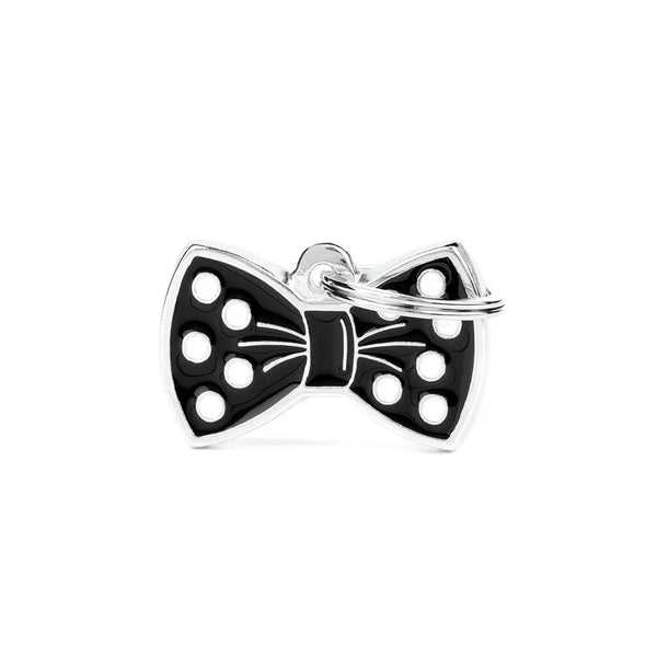 Médaille pour chat et petit chien Charms Noeud Papillon