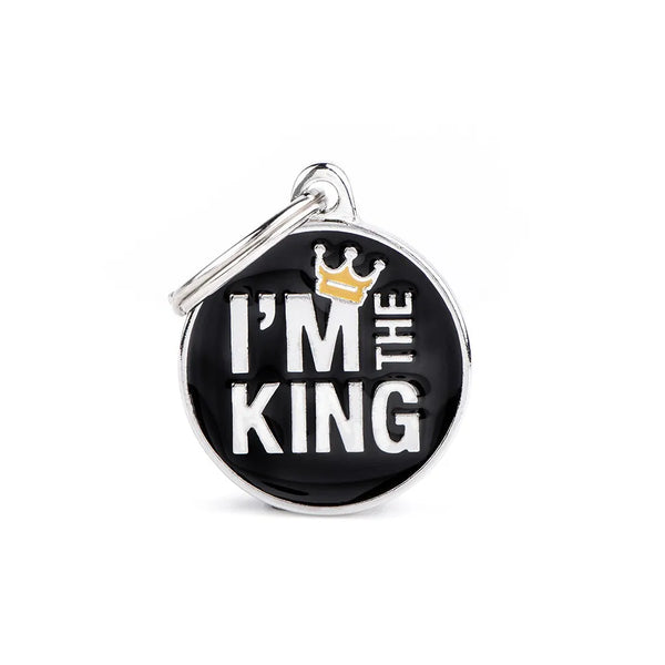 Médaille Charms "I'm The King"