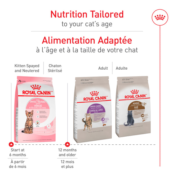 CHATON STÉRILISÉ – nourriture sèche pour chatons, 1.1 kg, (2.5 lb)