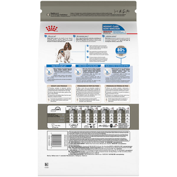 MOYEN SOINS MINCEUR – nourriture sèche pour chiens, 13.6 kg, (30 lb)