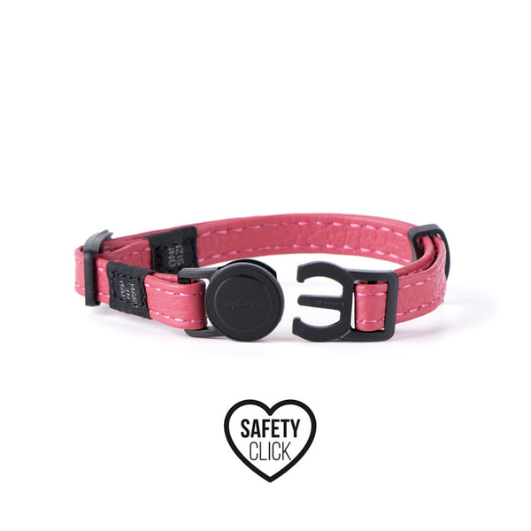 Collier pour Chat Firenze en Cuir Véritable