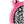 Médaille Hushtag Plus Code QR Cercle Noir en Aluminium avec Caoutchouc