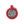 Médaille Hushtag Plus Code QR Cercle Noir en Aluminium avec Caoutchouc