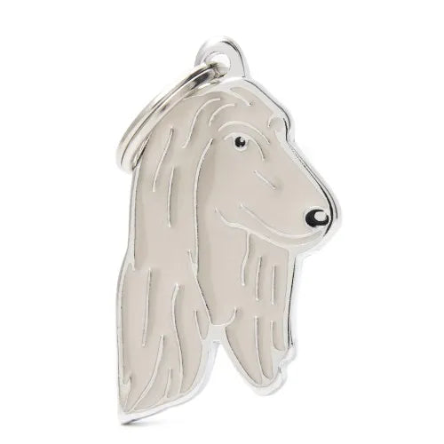 Médaille pour chien Friends Lévrier Afghan