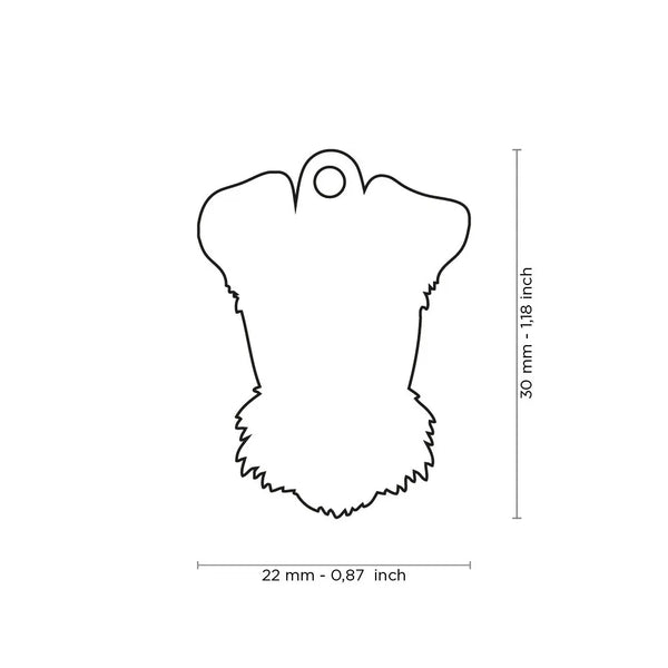 Médaille pour chien Friends Fox Terrier