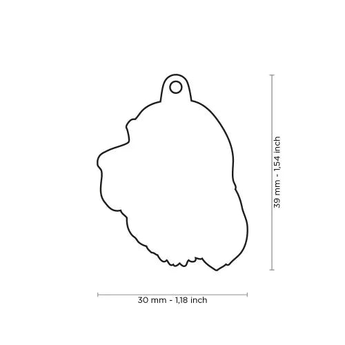 Médaille pour chien Friends Gordon Setter