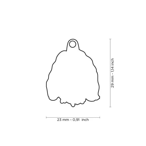 Médaille pour chien Friends Shih-Tzu