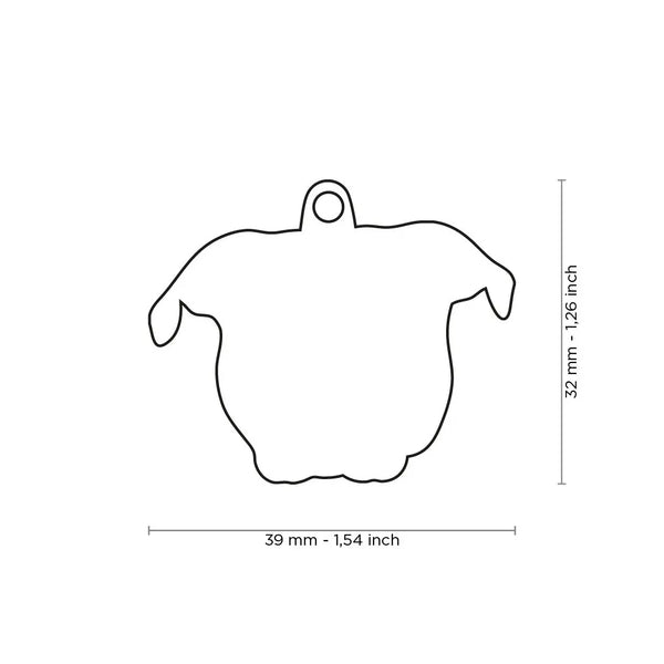 Médaille pour chien Friends Amstaff