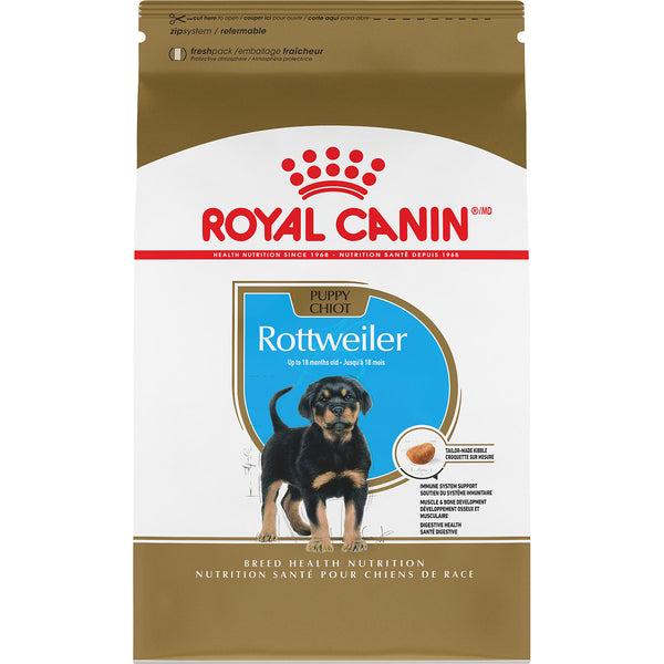 CHIOT ROTTWEILER – nourriture sèche pour chiens, 13.6 kg, (30 lb)