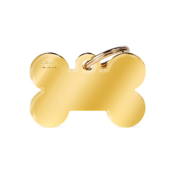 Médaille Basic Os en Laiton Doré