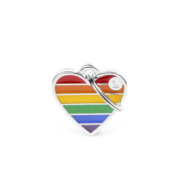 Médaille Rainbow Coeur Petit