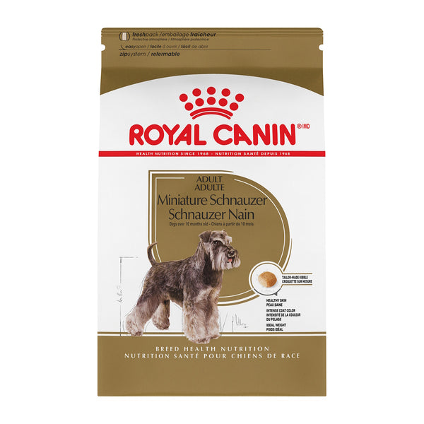 SCHNAUZER NAIN ADULTE – nourriture sèche pour chiens, 4.5 kg, (10 lb)