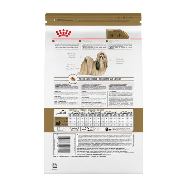 SHIH TZU ADULTE – nourriture sèche pour chiens