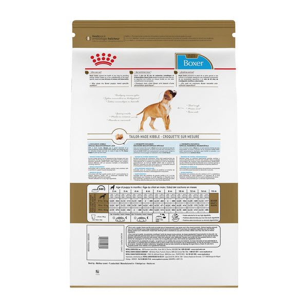 CHIOT BOXER – nourriture sèche pour chiots, 13.6 kg, (30 lb)